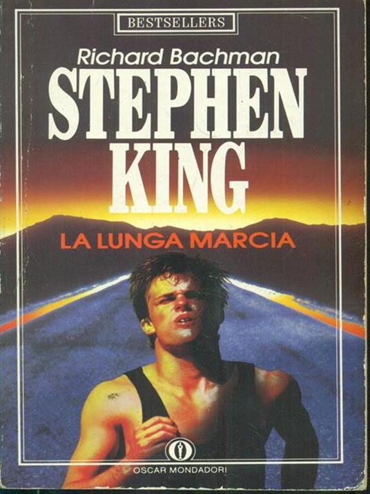 La lunga marcia - Stephen King - copertina