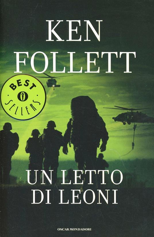 Un letto di leoni -  Ken Follett - copertina