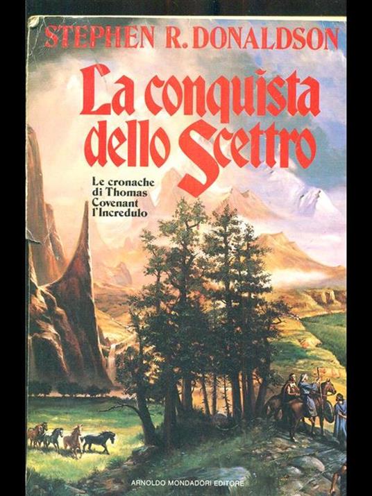 La conquista dello scettro - Stephen R. Donaldson - copertina