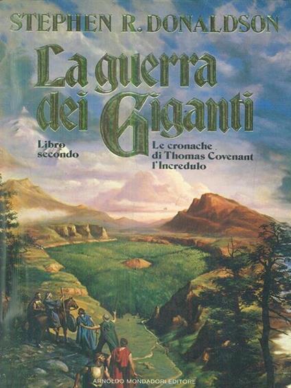La guerra dei giganti - Stephen R. Donaldson - copertina