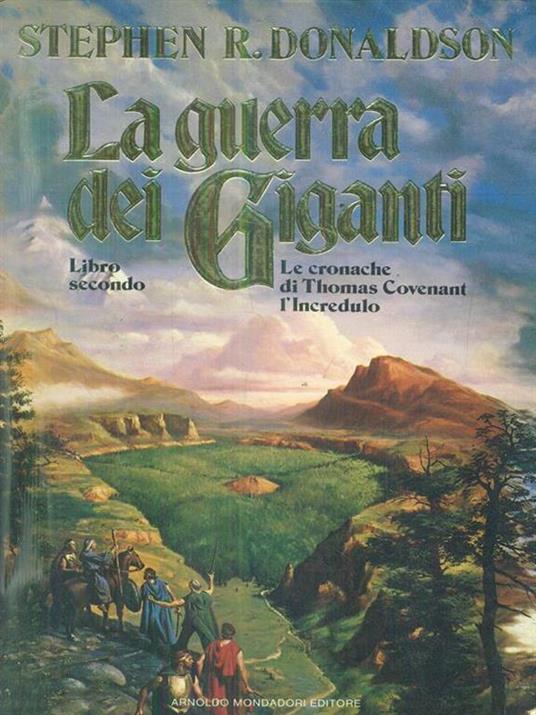 La guerra dei giganti - Stephen R. Donaldson - copertina