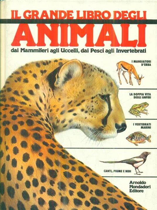 Il grande libro degli animali - copertina