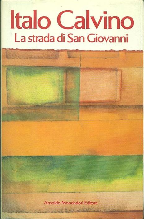 La strada di San Giovanni - Italo Calvino - copertina