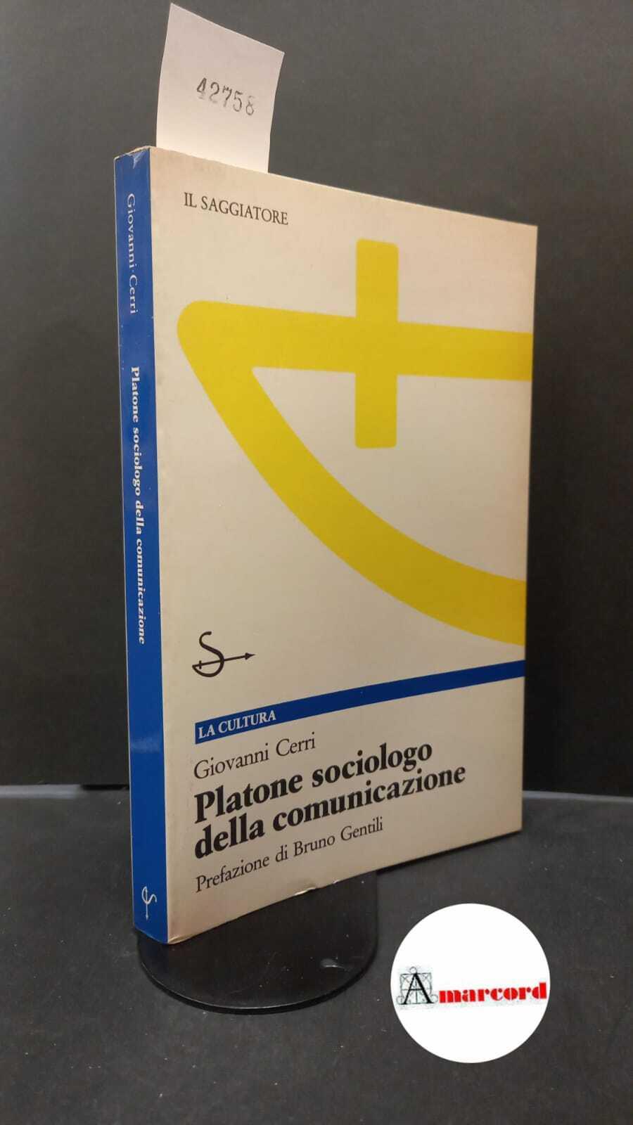 Platone sociologo della comunicazione