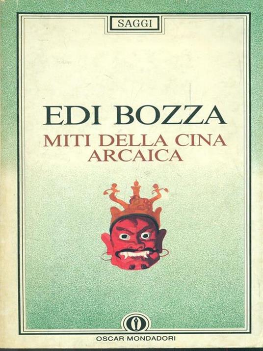 Miti della Cina arcaica - Edi Bozza - copertina