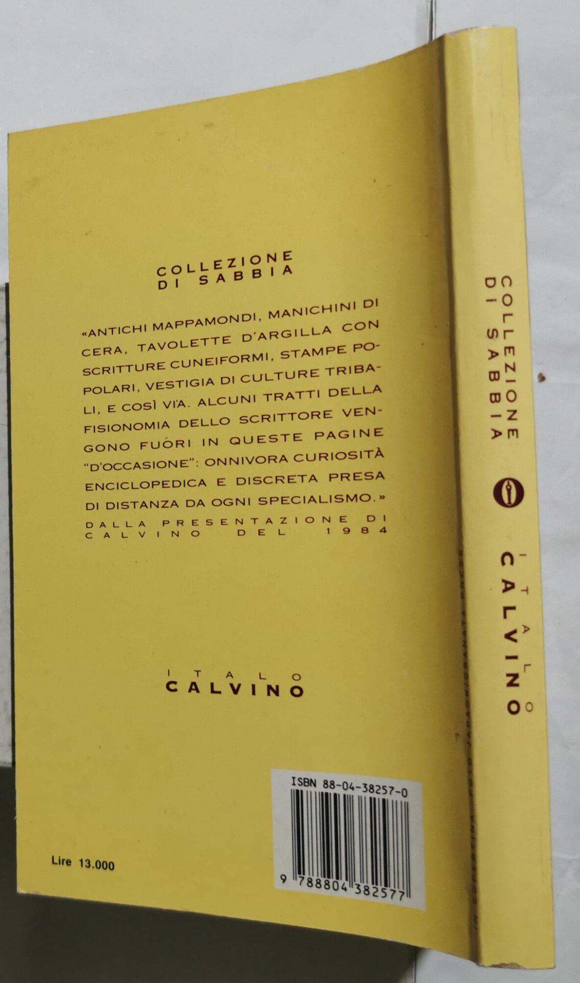 Collezione di sabbia