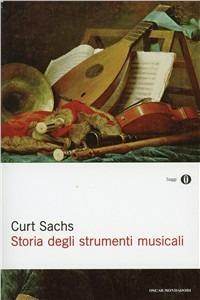 Storia degli strumenti musicali - Curt Sachs - copertina