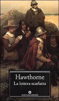 La lettera scarlatta - Nathaniel Hawthorne - copertina