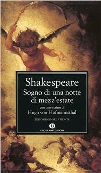 Il sogno di una notte di mezza estate. Testo inglese a fronte - William Shakespeare - copertina