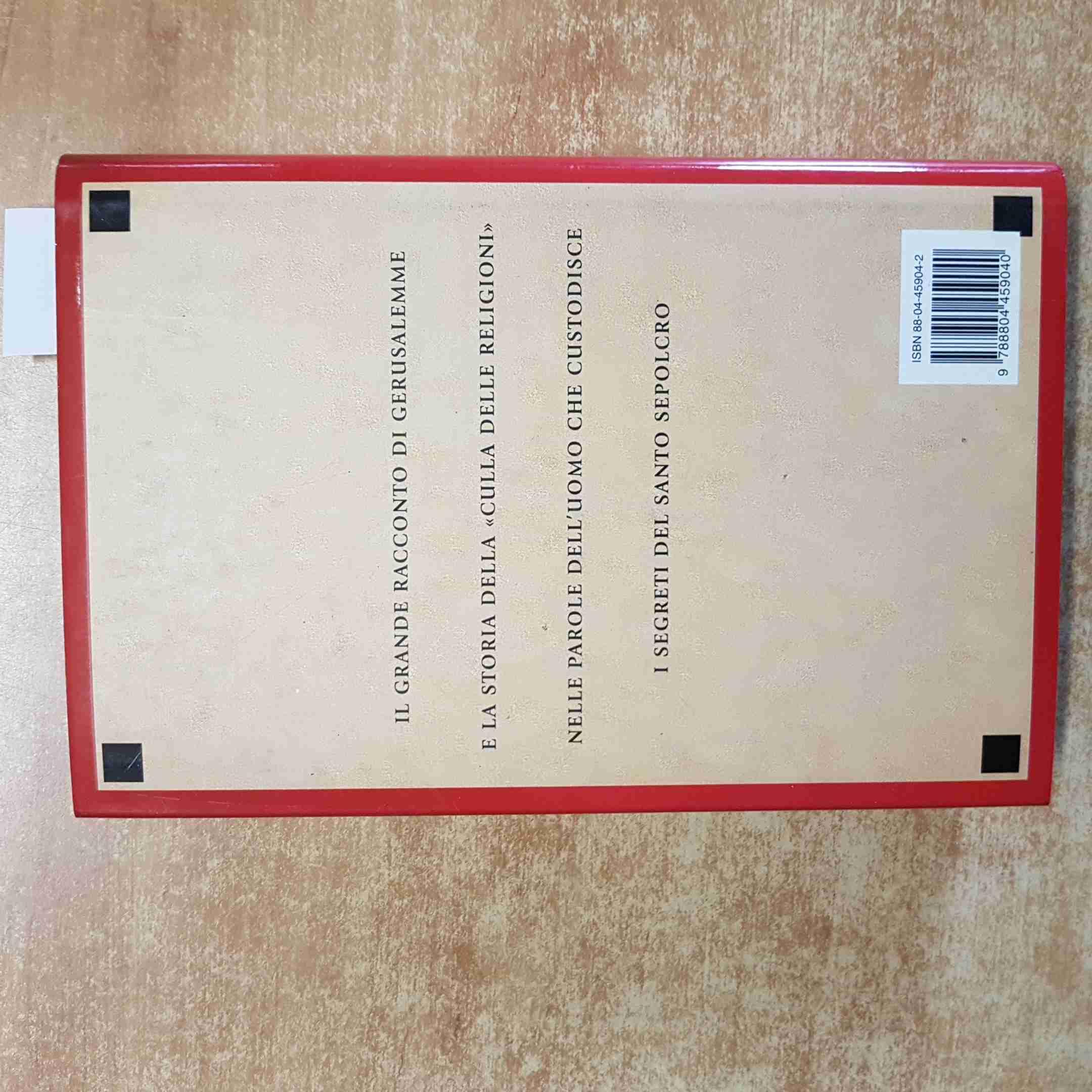 Il guardiano del Santo Sepolcro