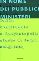 In nome dei pubblici ministeri - Gargani - copertina