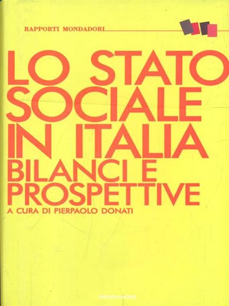 Lo stato sociale in Italia - Berardinelli - copertina