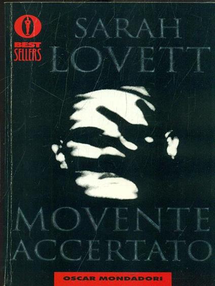 Movente accertato - Sarah Lovett - copertina