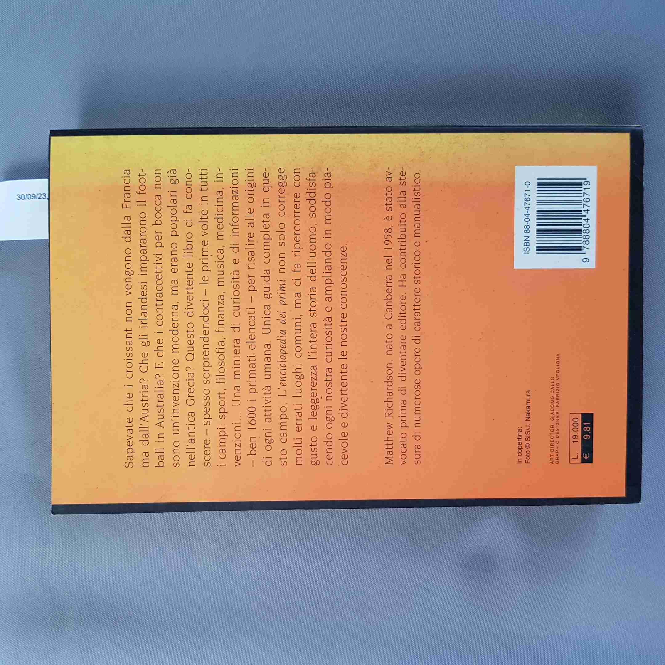 L' enciclopedia dei primi