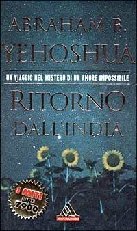 Ritorno dall'India - Abraham B. Yehoshua - copertina