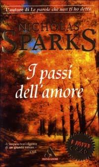 I passi dell'amore - Nicholas Sparks - copertina