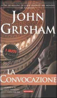 La convocazione - John Grisham - copertina