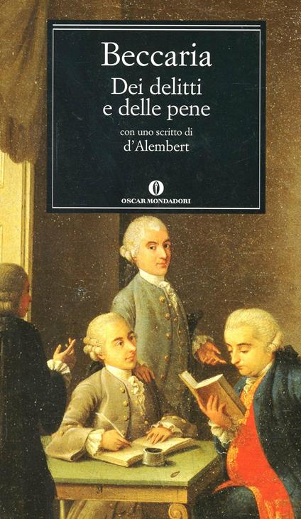 Dei delitti e delle pene - Cesare Beccaria - copertina