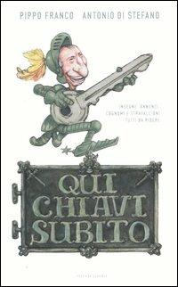 Qui chiavi subito. Insegne, annunci, cognomi e strafalcioni tutti da ridere - Pippo Franco,Antonio Di Stefano - copertina