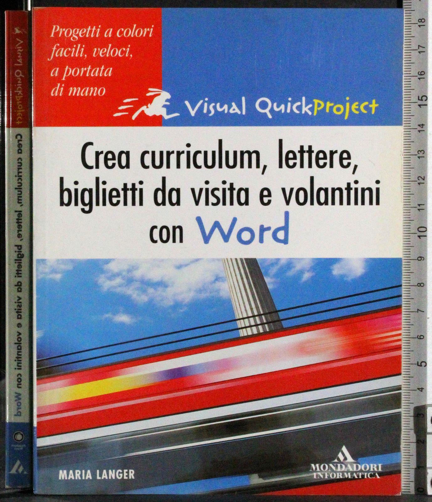 Crea curriculum, lettere, biglietti da visita e volantini con Word