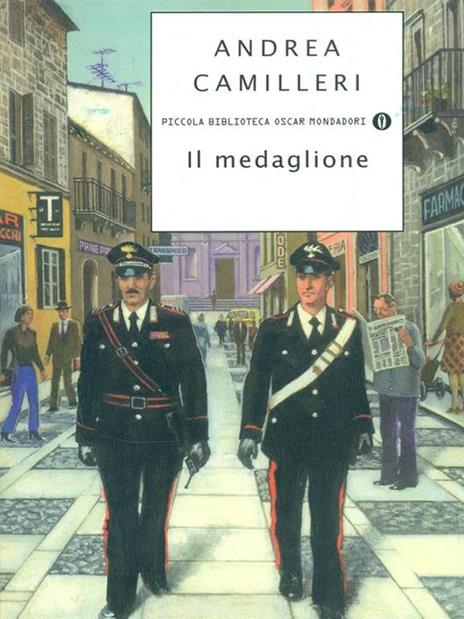 Il medaglione - Andrea Camilleri - copertina