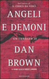 Angeli e demoni - Dan Brown - copertina