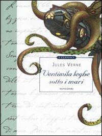 Ventimila leghe sotto i mari - Jules Verne - copertina