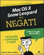 Mac OS X Snow Leopard per negati