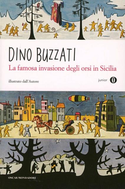 La famosa invasione degli orsi in Sicilia - Dino Buzzati - copertina