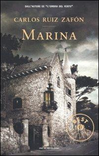 Marina - Carlos Ruiz Zafón - copertina