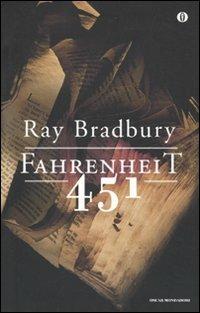 Fahrenheit 451 - Ray Bradbury - copertina