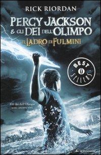 Il ladro di fulmini. Percy Jackson e gli dei dell'Olimpo - Rick Riordan - copertina