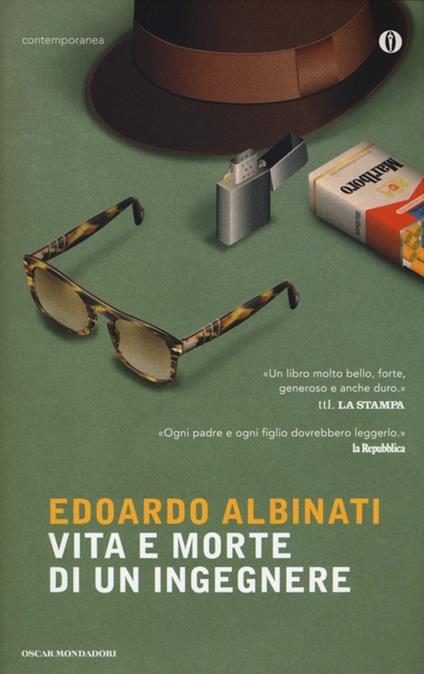 Vita e morte di un ingegnere - Edoardo Albinati - copertina