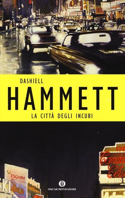 La città degli incubi - Dashiell Hammett - copertina