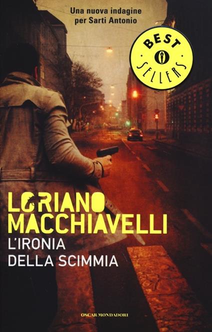 L'ironia della scimmia - Loriano Macchiavelli - copertina
