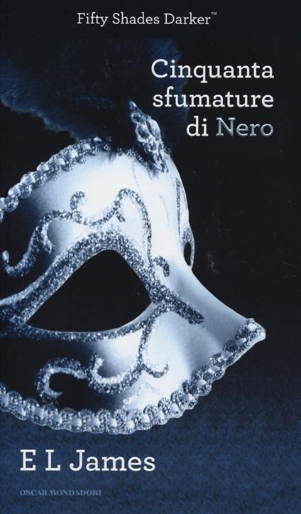 Cinquanta sfumature di nero - E. L. James - copertina