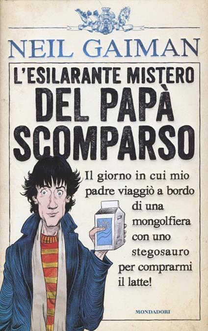 L' esilarante mistero del papà scomparso - Neil Gaiman - copertina