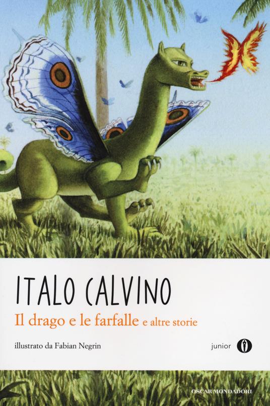 Il drago e le farfalle e altre storie - Italo Calvino - copertina
