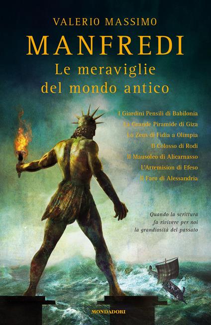 Le meraviglie del mondo antico - Valerio Massimo Manfredi - copertina