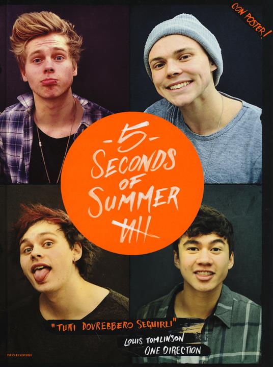 5 Seconds of Summer. Con poster - Silvia Gianatti - copertina