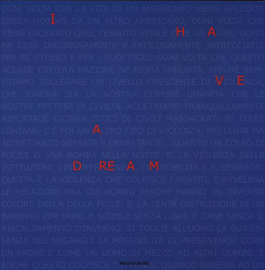 I have a dream. 50 artisti più uno a sostegno dei diritti umani. Catalogo della mostra (Milano, 8 ottobre-10 ottobre 2014). Ediz. italiana e inglese - copertina