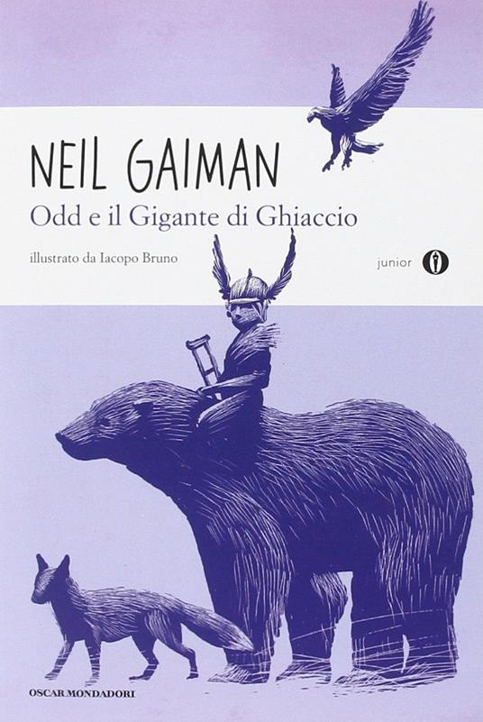 Odd e il gigante di ghiaccio - Neil Gaiman - copertina