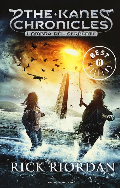 L'ombra del serpente. The Kane Chronicles. Vol. 3 - Rick Riordan - copertina