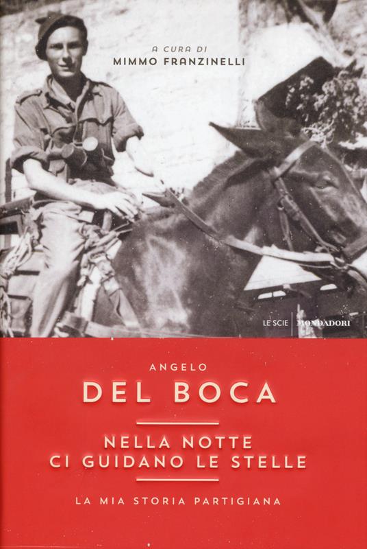 Nella notte ci guidano le stelle. La mia storia partigiana - Angelo Del Boca - copertina