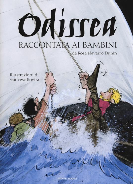 Odissea raccontata ai bambini - Rosa Navarro Durán - copertina