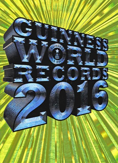 Guinness World Records 2016 - copertina