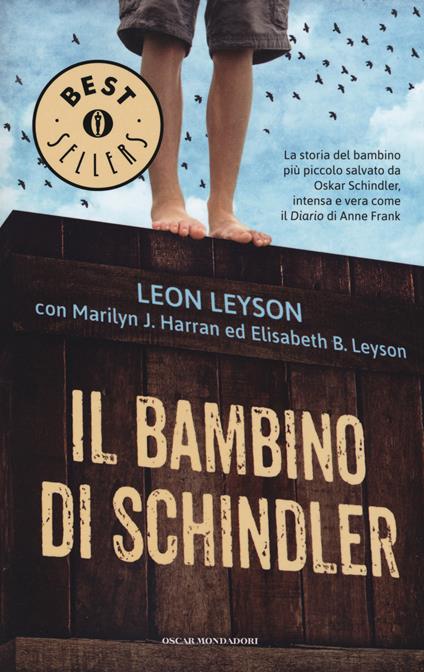 Il bambino di Schindler - Leon Leyson,Marylin J. Harran,Elisabeth B. Leyson - copertina