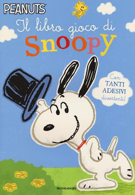 Il libro gioco di Snoopy. Con adesivi. Ediz. illustrata - Charles M. Schulz - copertina