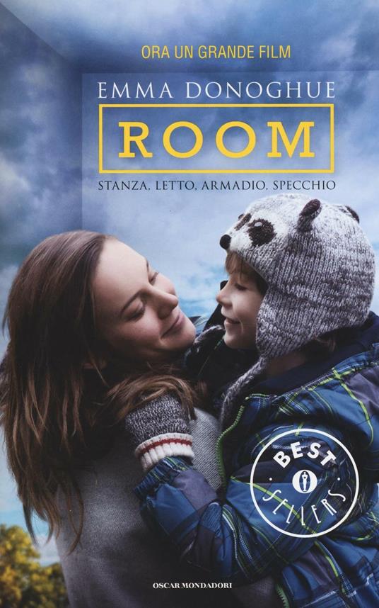 Room. Stanza, letto, armadio, specchio - Emma Donoghue - copertina