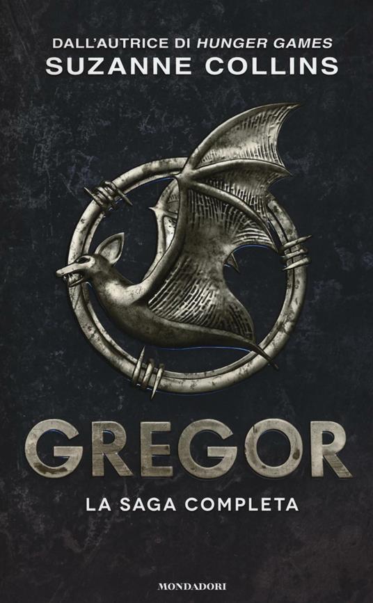 Gregor. La saga completa: La prima profezia-La profezia del flagello-La profezia del sangue-La profezia segreta-La profezia del tempo - Suzanne Collins - copertina